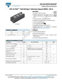 VS-GA100TS120UPBF Datasheet Cover