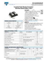 VS-GA200SA60UP Datasheet Cover