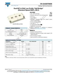 VS-GA300TD60S Datasheet Cover