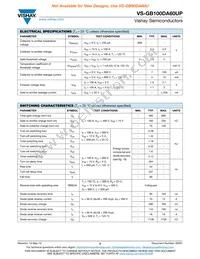 VS-GB100DA60UP Datasheet Page 2