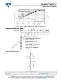 VS-GB100TS60NPBF Datasheet Page 6