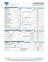 VS-GB150TH120U Datasheet Page 2
