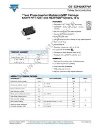 VS-GB15XP120KTPBF Datasheet Cover