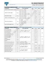 VS-GB200TS60NPBF Datasheet Page 2