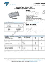 VS-GB300TH120U Datasheet Cover