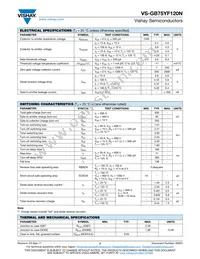 VS-GB75YF120N Datasheet Page 2