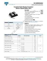 VS-GB90DA60U Datasheet Cover