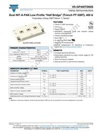 VS-GP400TD60S Datasheet Cover