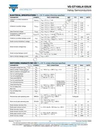 VS-GT100LA120UX Datasheet Page 2