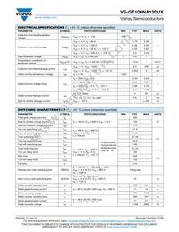 VS-GT100NA120UX Datasheet Page 2