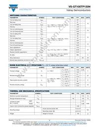 VS-GT100TP120N Datasheet Page 2