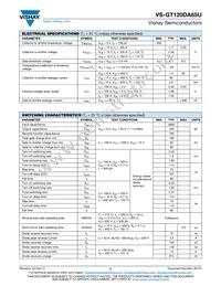 VS-GT120DA65U Datasheet Page 2