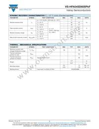 VS-HFA04SD60STRPBF Datasheet Page 2