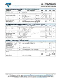 VS-HFA04TB60-M3 Datasheet Page 2