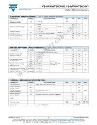 VS-HFA04TB60-N3 Datasheet Page 2