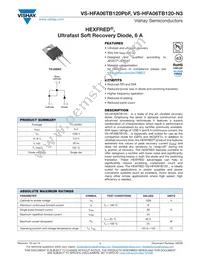 VS-HFA06TB120-N3 Datasheet Cover