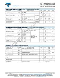 VS-HFA08TB60HN3 Datasheet Page 2