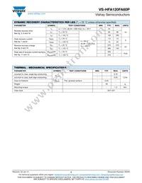 VS-HFA120FA60P Datasheet Page 2