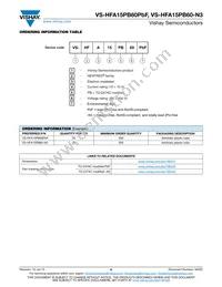 VS-HFA15PB60-N3 Datasheet Page 6