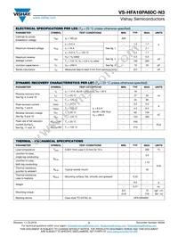 VS-HFA16PA60C-N3 Datasheet Page 2