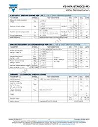 VS-HFA16TA60CSR-M3 Datasheet Page 2