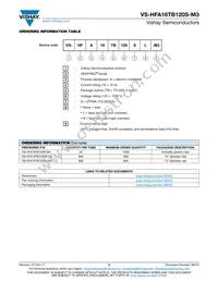 VS-HFA16TB120SR-M3 Datasheet Page 5