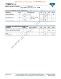 VS-HFA200FA120P Datasheet Page 2