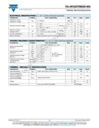 VS-HFA25TB60SR-M3 Datasheet Page 2