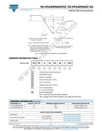 VS-HFA30PA60CPBF Datasheet Page 5