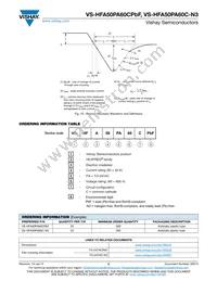 VS-HFA50PA60C-N3 Datasheet Page 5