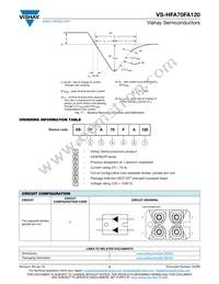 VS-HFA70FA120 Datasheet Page 5