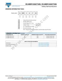 VS-MBR1545CT-M3 Datasheet Page 5