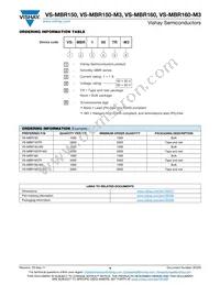 VS-MBR160TR Datasheet Page 4