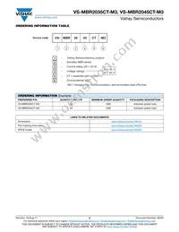 VS-MBR2045CT-M3 Datasheet Page 5