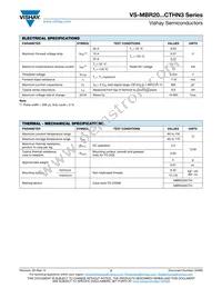 VS-MBR2045CT-N3 Datasheet Page 2