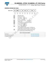 VS-MBR2090CTPBF Datasheet Page 5