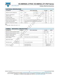 VS-MBR2535CT-1PBF Datasheet Page 2