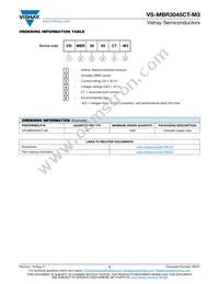 VS-MBR3045CT-M3 Datasheet Page 5