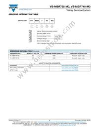 VS-MBR745-M3 Datasheet Page 5