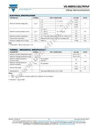 VS-MBRS130TRPBF Datasheet Page 2