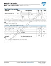 VS-MBRS140TRPBF Datasheet Page 2