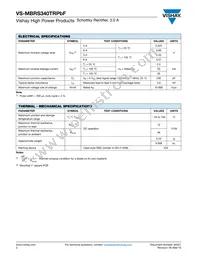 VS-MBRS340TRPBF Datasheet Page 2