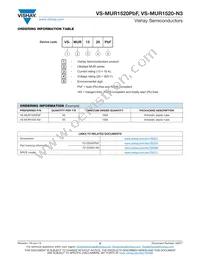 VS-MUR1520-N3 Datasheet Page 6