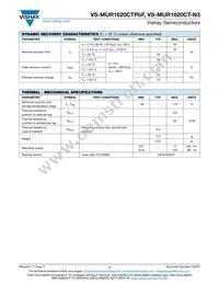 VS-MUR1620CT-N3 Datasheet Page 2