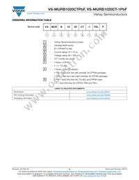 VS-MURB1020CTTRRP Datasheet Page 6