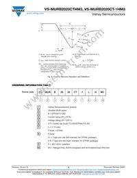 VS-MURB2020CTRHM3 Datasheet Page 5