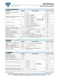 VS-P103KW Datasheet Page 2