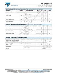 VS-QA300FA17 Datasheet Page 2