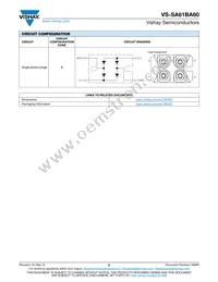 VS-SA61BA60 Datasheet Page 6