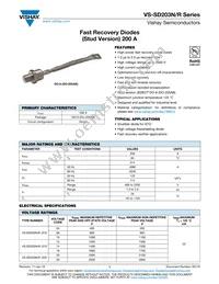 VS-SD203N25S20PC Datasheet Cover